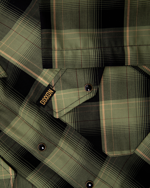 FULL METAL JACKET BAMBOO SHORT SLEEVE BUTTON UP - MENS